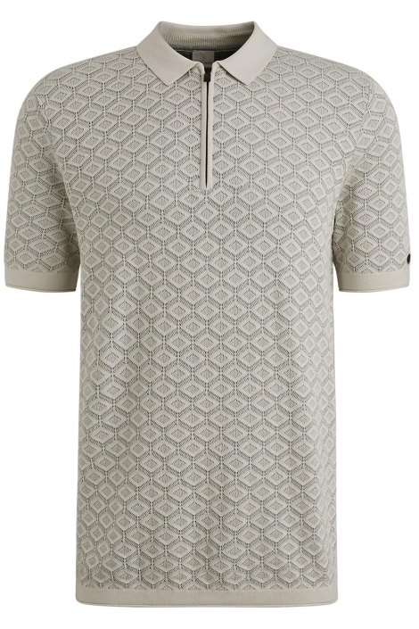 Cast Iron short sleeve polo cotton modal